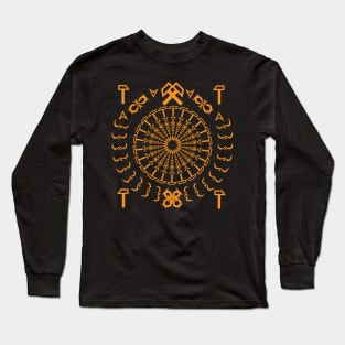 sacred magic pattern Long Sleeve T-Shirt